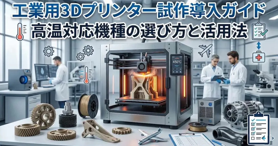3Dプリンター 工業用 : 試作