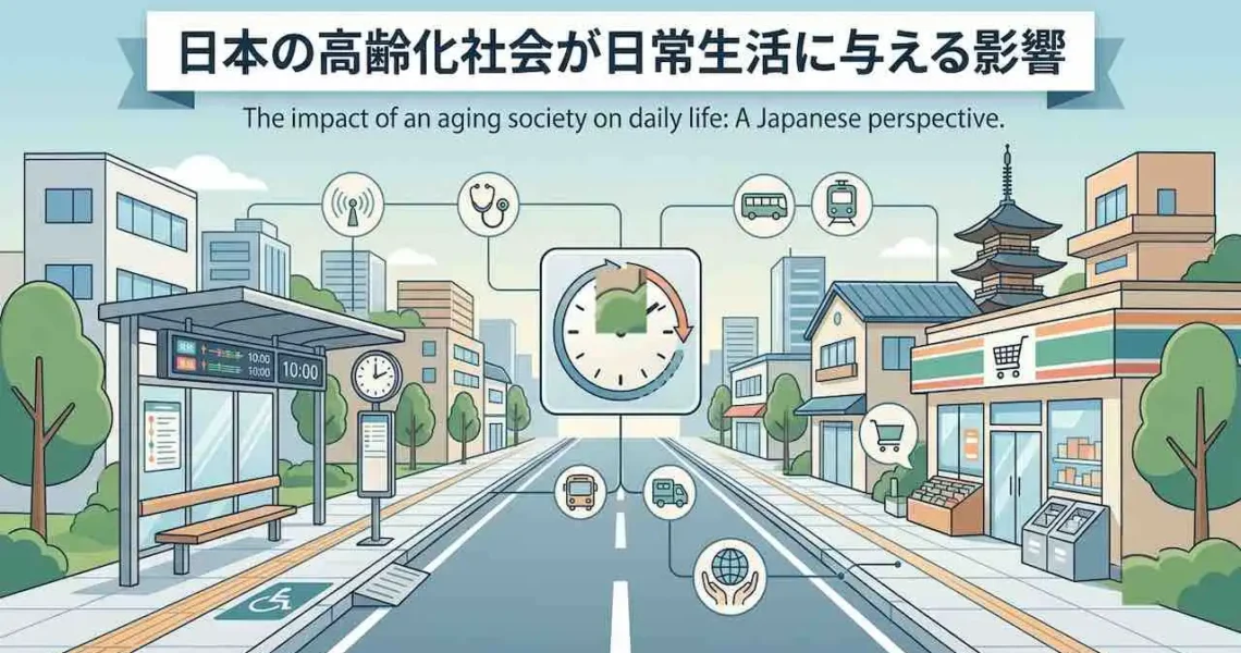 日本の高齢化社会が日常生活に与える影響を解説